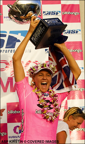 Stephani Gilmore 2007 World Champion