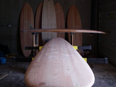 Wood Surfboard