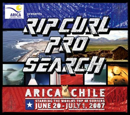 Rip Curl Pro Search Somewhere in Chile is on the way