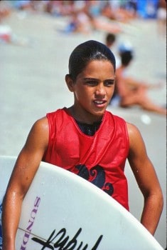 Even Kelly was a grom.