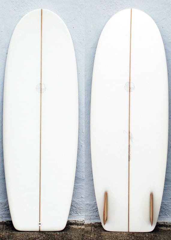 Fishtail Surfboard Size Chart