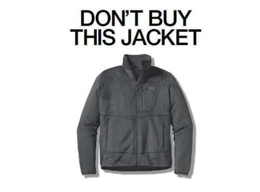 Patagonia Says Don’t Buy Our Stuff