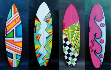 simple surfboard designs