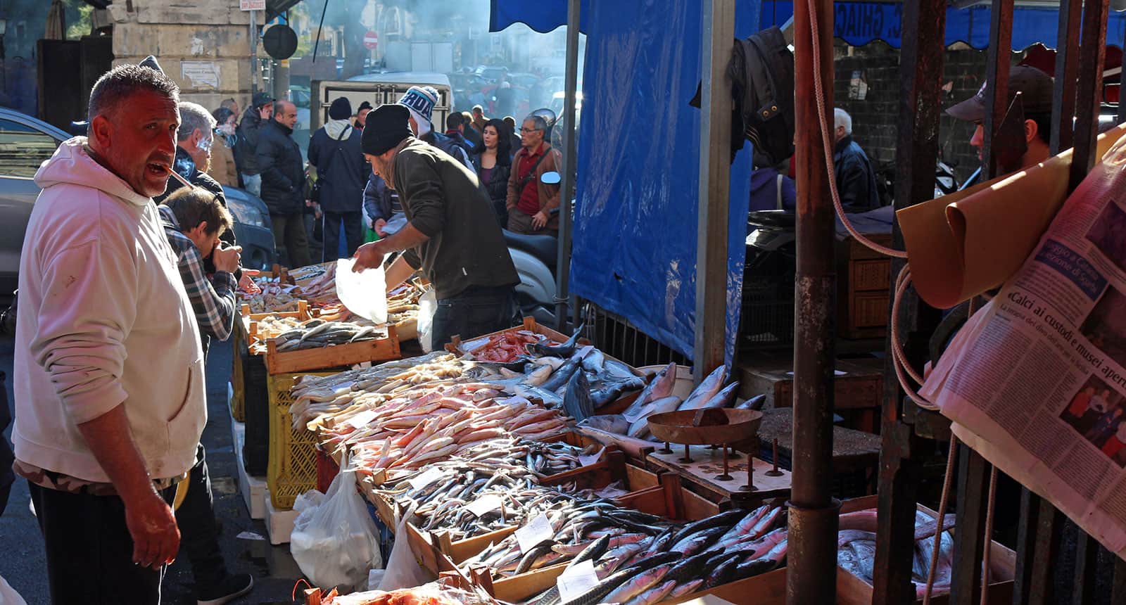 Fish market Catania