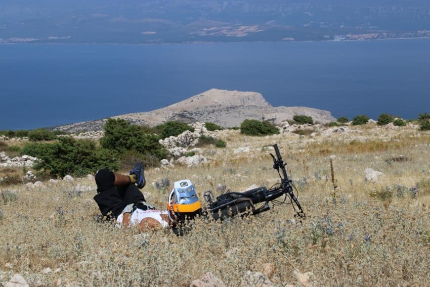 Mountain biking in Krk and Lošinj, if you get of the "beaten" trail can be quite exhausting. 