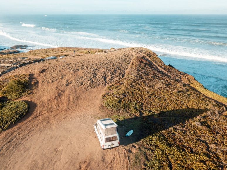 A camper van, a surfboard, and a sea of possibilities. What else do you need :)?