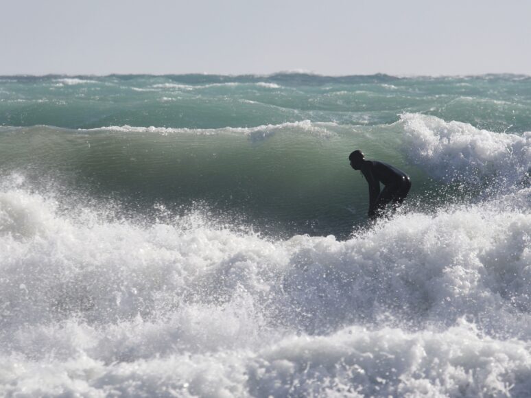 Finding green walls in the middle of 54 knot winds.