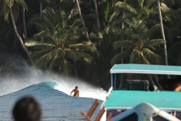 Surfer in Indonesia