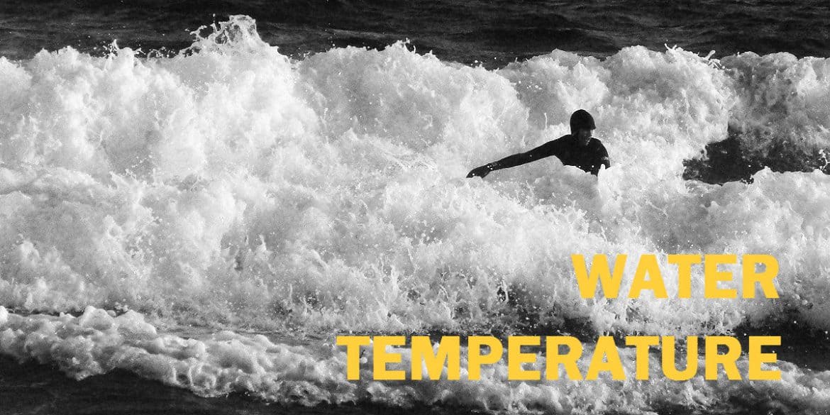 Wetsuit Temperature Chart